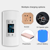 Cooler Box Prevent Collision Rechargeable LCD Display Insu Refrigerator Alarm Reminder Instant Coog for Office