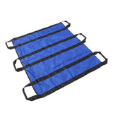 Positioning Bed Pad Easy Use Blue Reusable Turning Lifting Transfer Bed Sheet for Lower Limb Disabled Pepole for Home