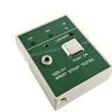 HZR-171 Static Electricity ESD Tester For Anti-static Wrist Strap Electrostatic Ring Ground Wire Connection Detector