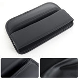Polyurethane organizer leather for car hollow seats with reserved charging holes