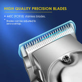 NEW WMARK NG-2037 All-metal Cordless Electric Clipper 2500mAh Hair Cutting hine