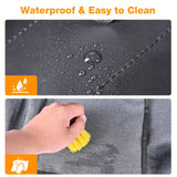 1pc Professional Dust Covers for 4.5 and 5 Quart Vertical Mixers - Transparent Front Panels, Blender Accessories