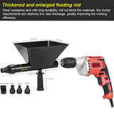 Caulking hine Door Window Mortar Automatic Filler 8mm Electric Drill Joint Cement Grouting Device
