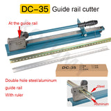 DC35 Multifuntional Rail Tool Air Opening Card Track Cutting hine Quick Guide Cutter