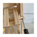 Desktop Wooden Double-Layer Bookshelf Adjustable Countertop Storage Rack Bedroom Desk Decoration Cosmetics