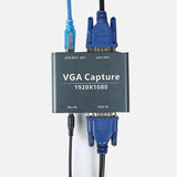 To 1080P Audio Video Capture VGA Input And USB Output Compatible With Android, Windows, ux System