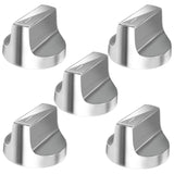 5PCS W11366438 Oven Range Assembly Replacement for Whirlpool Knob AP6888134 W11084623 Stove Knobs