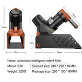 Home Smart Automatic Rat Kit Humane Mousetrap Mouse Trap hine Rodent Killer Non-Poisonous Killing Mice Controller