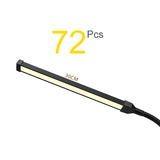 Flexible Gooseneck LED Lamp - 360° Rotation, Remote Control, Adjustable Brightness for Indoor