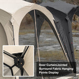 Outdoor Quick Open Sunscreen Shade Windproof Rainproof Waterproof Canopy Oxford Cloth Camping Picnic Sunshine Shelter