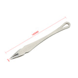 1PCS 2/3/4MM Stainless Steel Leather Shallow Slot Edge Linear Leather Edge Creaser Leather Crimping Working Craft Making Tool