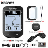 BSC200C iGPSPORT BSC200 C ANT+ GPS Bicycle Computer Route Navigation Wireless Speedometer Support Powermeter Cycg Odometer