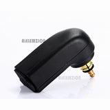 New 12-24V 4.8A Motorcycle Power for DIN Hella Powerlet Plug to Dual USB Charger Adapter