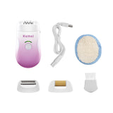 LCD Electric Tweezers Dry wet Use Portable Epilator KEMEI km-908B Women Usb Charging Cordless 3 in 1 Epilator Hair Removal