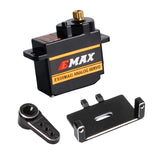 ES08MAII Steering with Mount and Servo Arm for Axial SCX24 1/24 RC Crawler Car Upgrades Parts Accessories,2