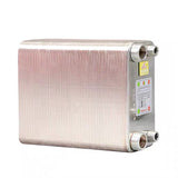 80 Plates Stainless Steel Heat Exchanger Brazed Plate Type Water Heater Chiller Cooler Counter Flow Chiller.