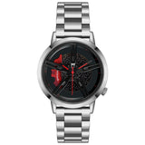 Men's Wheel Quartz Steel Belt Waterproof