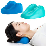 Massage Pillow for Pain Relief Body Neck Massager Neck Massage Pillow Neck Shoulder Cervical Chiropractic Traction Device