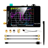 2.8" TFT NanoVNA-H Upgrade 50KHz~1.5GHz VNA Vector Network Antenna MF HF VHF UHF Spectrum Analyzer SD Card Slot