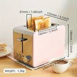 1pc, 2 Slice Toaster Stainless Steel Toaster With Cancel, Defrost Function And 6 Bread Shade Settings Bread Toaster, Extra Wide