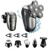 Resuxi MS-673Electric new full body washable electric shaver multifunctional household razor six-blade bald hair clipper