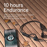 Bone conduction Bluetooth 5.3 Earphone IPX8 Swim Headphones Hifi Ear-hook Wireless 32G Earbuds Waterproof Ear Headset Earphones