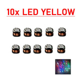 0~400mm 300mm DC Wireless Power supply Transmitter Coil Charging Module Remote Charger 10pcs Led receiver Light DIY Model Toys