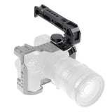 Top Handle Hand Grip Handgrip Arri Locating Screw Monitor Mic Rig Cold Shoe for UURig DSLR Camera
