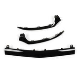 Gloss Black Replacement for Mercedes‑Benz C‑Class W205 C205 A205 Car Front Bumper Lower Trims