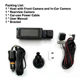 Mirror Camera for Car Touch Screen Video Recorder Rearview mirror Dash Cam Parking Monitoring Clear WIFI Interconnect