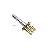 Titanium alloy straight head detachable magnetic massage cervical spine massager manual meridian stick acid discharge stic