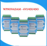 6VI 4DI 4DO 0-10V Digital input and output module RS485 MODBUS RTU communication WP9039ADAM WELLPRO