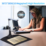 BK52 Portable Book & Document Camera Capture A3 HD USB 2.0 Scanner with LED Light for ID Cards Passport Boo Watermark
