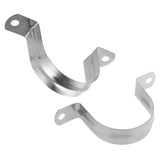 10 Stainless Steel U-Shaped Clamps, Half For Fittings Pipe Clamp -80Mm