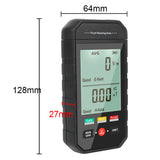 Magnetics Field Radio Test Sound Light Alarm EMF Meter Electric Field Tester Electromagnetic Radiation Detector