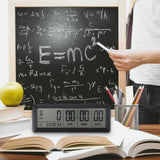 Big Digital Countdown - 999 Days Count Down Clock Timer for Graduation Lab Kitchen (Black)