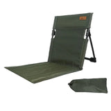 Beach Chair Ergonomic Design Oxidation Resistance Soft Cushion Stable Structure Camping For Barbecue