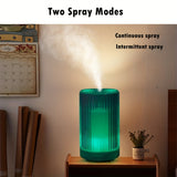 1pc Ultrasonic Crystal Aromatherapy Humidifier - 200ML/6.76oz - Essential Oil Perfume Machine for Bedroom