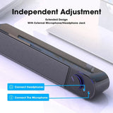 Wire For Computer PC Stereo Bass Sound Speakers Soundbar Loudspeakers With Microphones Full Range Home Theater Durable