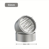 1pc Stainless Steel Espresso Coffee Stirrer with Rotary Needle Powder Dispenser
