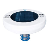 Solar Pool-Ionizer,Copper Sier Ion Swimming Purifier Water Purifier,Kills-Algae Pool Ionizer for Outdoor Hot Tubs