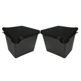 Rear Trunk Storage Box Black Trunk Side Storage Packets Long Service Life Wear Proof for Car