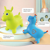 Cute Jumping Horse Thickened PVC Iatable Children's Bouncing Training Toy Birthday Gift