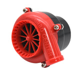 Universal Loud Horn Electronic Car Fake Dump Vae Electric Turbo Blow Off Analog Sound BOV Red