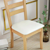 PU leather chair waterproof - removable cushion cover for decorative dining chairs