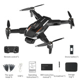 New X25 4K HD Dual Camera Drone GPS FPV 2km Optical Flow Positioning Brushless 90 ° ESC Folding Obstacle Avoidance Quadcopter