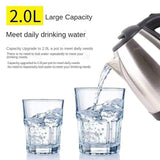 2L Electric Stainless Steel Kitchen Appliances Smart 1500W Whistle Kettle Samovar Tea Coffee Thermo Pot Gift
