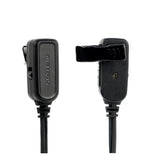 EAK006 K-head dual needle coiled wire air guided earphones [voice controlled VOX]