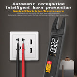 3 in 1 Charge Digital Clamp Meter 6000 Counts Auto Range 100A Fork DC AC Ammeter multimeter NCV Tester Professional Car Tools
