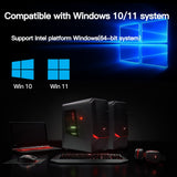 FENVI Wi-Fi 6E AX210 Tri Band 2.4G/5Ghz/6Ghz Bluetooth 5.3 802.11AX M.2 Wireless WiFi Card Desktop Kit For Win 10/11